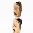 0005.jpg Japanese Dual Noh Mask toy