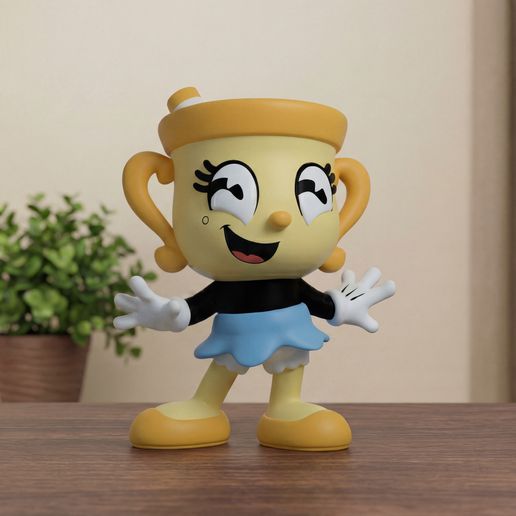 Ms Chalice STL - Ms. Chalice 3D Figure from Cuphead