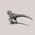 DINOSAUR-ROBOT-CUTE-3.jpg Cute Robot Dinosaur  – 3D Printable Miniature