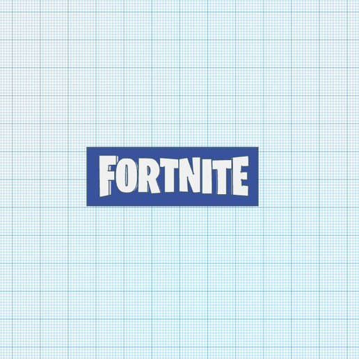 Download free STL file Fortnite letras + marco • 3D printer template ...