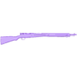 type 99 arisaka.stl 1/35 type 99 arisaka rifle