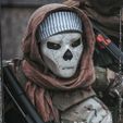 FARAH-MASK-STL-GHOST-RED-TEAM-141-COD-MW2-MW3-CALL-OF-DUTY-MODERN-WARFARE-WARZONE-09.jpg Farah Karim Red Team 141 Mask - Call of Duty - Modern Warfare 2 - WARZONE - STL model 3D print file