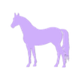 Cuerpo11.stl Horse silhouette
