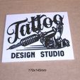 maquinilla-tatuar-tatuador-tinta-color-cartel.jpg Tattoo machine, tattoo, tattoo artist, ink, tattoo shop, tattoo workshop, tattoo, tattoo, drawing, sign, logo, print3d, print3d, printer3d