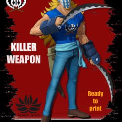 Killer-WEAPON.jpg Killer Scythe Weapon - One piece