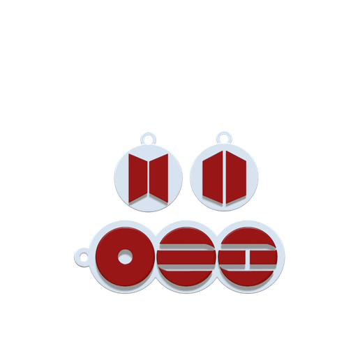 🗝️ BTS - ARIRANG KEYCHAIN SET・ STL File for 3D printing・Cults