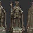 15.jpg Medieval Chess Set - 3d Print Model