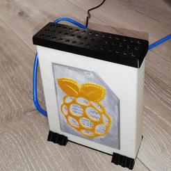 Fichier 3D gratuit Raspberry Pi 3 Model B+ 5 pouces écran LCD combo  🔌・Design pour impression 3D à télécharger・Cults