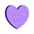 Wholesome-10152025-21_silhouette_stamp_1mm.stl You Win Wholesome Positive Kind Heart Shaped Message Cookie Cutter and Stamp