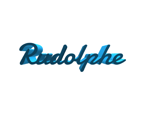 👦 Rudolphe・Archivo STL para ・Cults