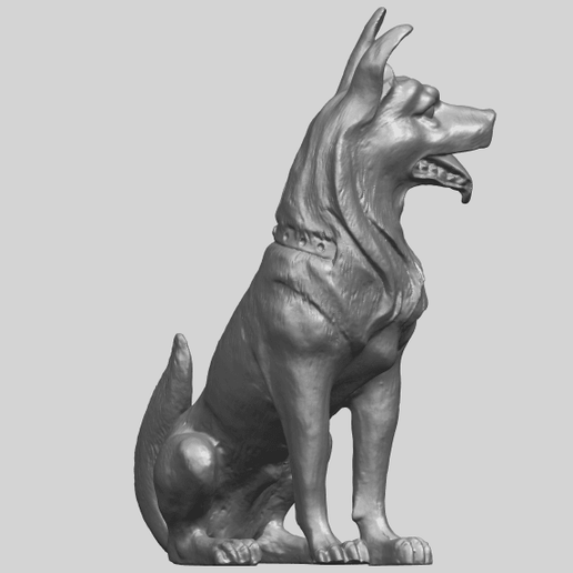 12_TDA0307_Dog_WolfhoundA08.png Descargar archivo gratis Perro - Wolfhound • Plan para la impresión en 3D, GeorgesNikkei