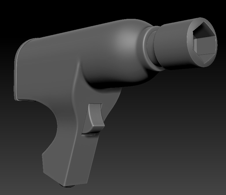 STL file Pneumatic Screwdriver (2 versions)・3D printing design to