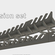 Spanner_Holder_-_SAE.png Spanner / Wrench pegboard holder & wall mounted version (New expansion bracket added for imperial SAE sets)