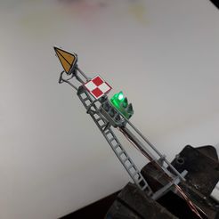 20190917_132040.jpg Archivo STL Señal mecánica doble con LED para DLP o SLA PRINTER・Plan para descargar y imprimir en 3D