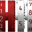 8.png Numbers for clock with mechanical display