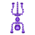 Skeleton Cat.stl Flexible Skeleton Cat