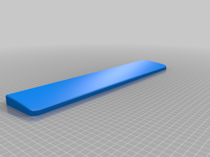 Wristrest_closed.png Free STL file Keyboard Wrist Rest・Object to download and to 3D print, Duderstroger