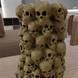 HighQuality4.png 3D Skeleton Flower Vase with 3D Print Stl File & Skull Vase, Home Decor, Skeleton Decor, 3D Printing, Ready to Print, 3D Printed Gifts