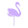 swan.stl Swan Topper