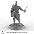 back1n.jpg Human Warrior STL 32mm and 75mm pre-supported