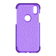 Voronoi_PLA_Cover_Iphone_XR.stl Cover Iphone XR voronoi pattern 3D print model
