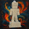 jpg_frame_21.jpg MineCraft Standing Blocky Boy Figure Statue – SoliDRawinGs SG3741