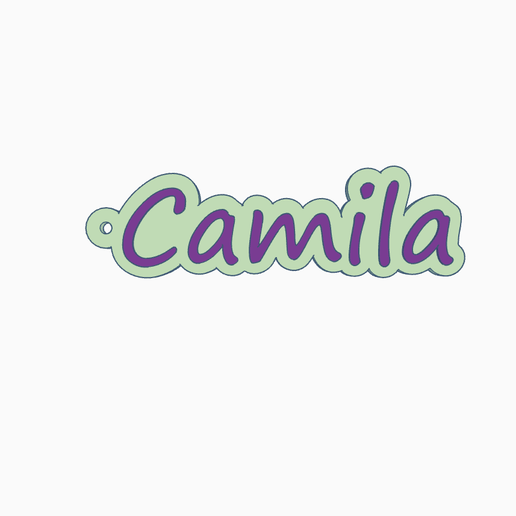 Camila keychain
