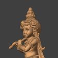 Krishna2.jpg Little Krishna Playing Flute