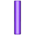 Moderator_Straight_Flute_M9x0.75.stl Simple Airgun Moderator .177 - .22 (1/2"-20 UNF & 1/2"-28 UNEF & M10x1 & M9x0,75)