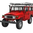 16.jpg TOYOTA LAND CRUISER FJ43 SHORT WHEEL BASE 3D PRINT RC BODY STL FILE 3D MODEL