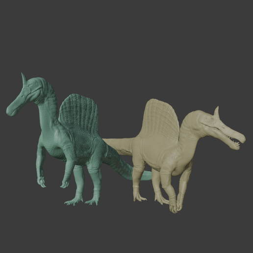 1/60th scale Spinosaurus mirabilis Dinosaur Model