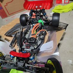 1/10th Scale RC Car Buggy Wing