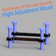 Final_05.jpg NEJE Master 2S Plus Laser Engraver Hight Adjustment Mount, Increase, Riser Support