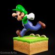 29.jpg Luigi STL 3D print figure