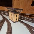 20230829_194842.jpg Signal box depot model railroad 1:87 H0 Railroad Control Center