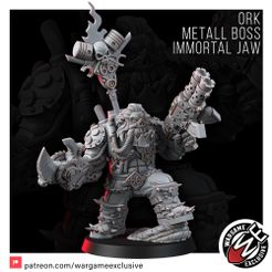 Orck-Metall-Boss-Immortal_Jaw_01.jpg ORK MAD RIDERS BOSS THE IMMORTAL JAW