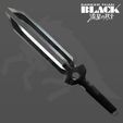 Hei-Knife-from-Darker-Than-Black.jpg Hei Knife from Darker Than Black for cosplay 3d print model