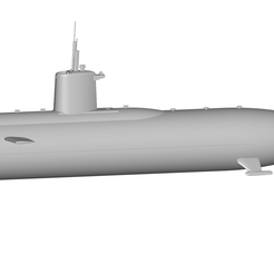 1.png 3D file Submarine・3D printable model to download