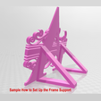 Frame-Support-for-the-Big-Letter-Design-Set-up-A.png Lettre E (modèle de table) avec petit encart pour le nom