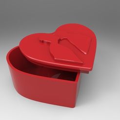 Heart-Box.jpg STL file Heart Box・3D printing idea to download