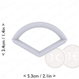1-3_of_pie~1in-cm-inch-top.png Slice (1∕3) of Pie Cookie Cutter 1in / 2.5cm