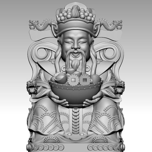 God of Wealth 05 3D model