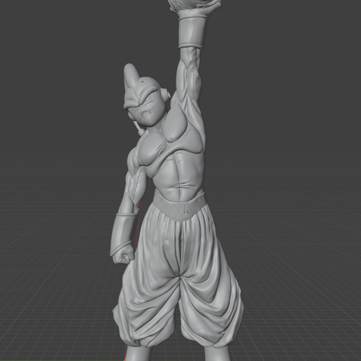👾 Life-Size Dragonball Z Supper Majin Buu – Massive Display Build ...