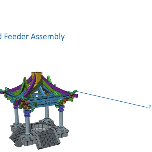 Japanese-Temple16.jpg Mangeoire d'oiseaux en forme de temple aérien japonais