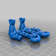 Klicket_tentacles.png Klicket Kat - poseable cat figurine toy