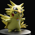 ZAPDOS-PIKACHU-RENDERS-MARMO-5_FRONT-CAMERA.png Pokemon Pikachu zapdos Custom