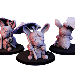 lady-rabgit.png STL file The year of the rabbit starplayer・3D printable design to download