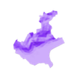 Veneto.stl Puzzle of Altimetric Italy divided into regions