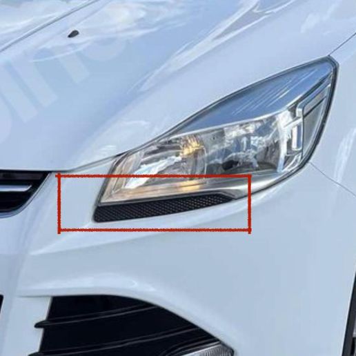 Ford Kuga 2012-2016 Bumper Plastic