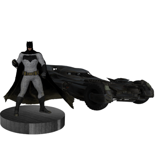 DCEU's Batman | Batmovile for 3D PRINT 3D model